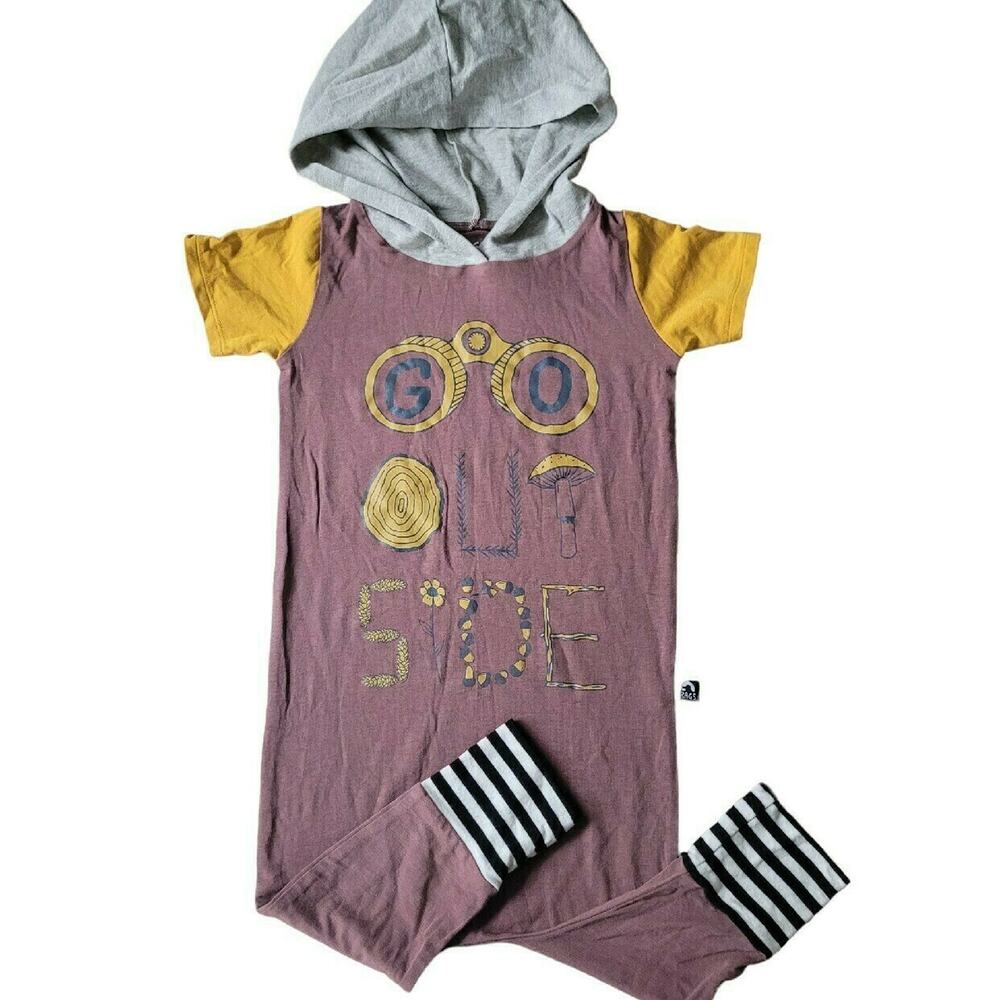 Rags Go Outside Hooded Romper